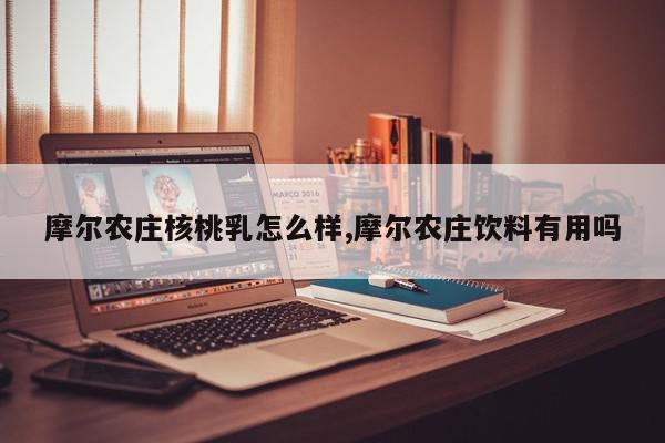 摩尔农庄核桃乳怎么样,摩尔农庄饮料有用吗